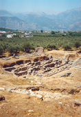 Ruinane etter det gamle Sparta