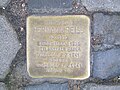 der Stolperstein für Hermann Reiss