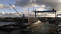 A im Dock in Kiel