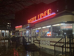 Tastee Diner's Silver Spring restaurant