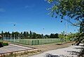 Terrain de football de Vigoulet entrée