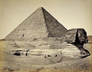 Sfinksi Kubwa ya Giza, mnamo 1858 BK