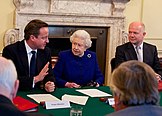 The Queen attending Cabinet to mark her Diamond Jubilee.jpg