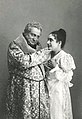 А. Южин и В. Пашенная в спектакле «Горе от ума»