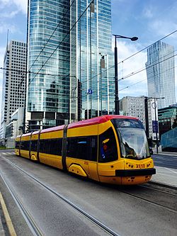 Tram on Prosta Street