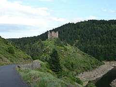 Castle of Alleuze, Cantal