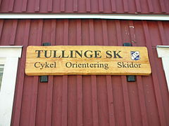 Tullinge SK skylt