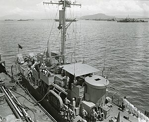 PC-598 at Humboldt Bay, New Guinea - October 1944