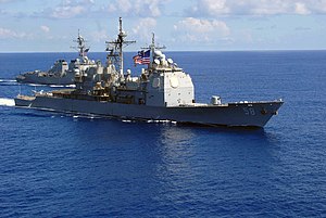 USS Philippine Sea en route to deployment with the 6th Fleet