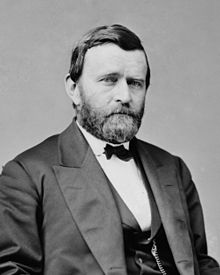 President Ulysses S. Grant (1869-1877) Ulysses S Grant by Brady c1870-restored.jpg