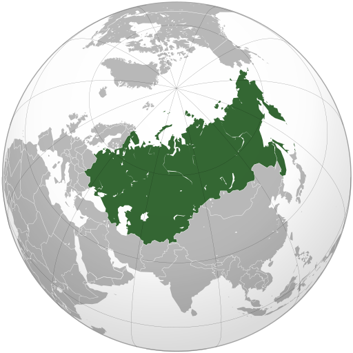 Union of Soviet Socialist Republics (orthographic projection)