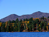 Upper St. Regis Lake, Adirondack guideboat