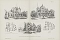 Grundriss / 3 Seiten der Villa Kolbe (1892)