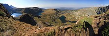 Panorama Tujuh Tasik Rila dari Gunung Ezeren (Minggu 36 2018)