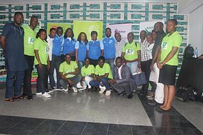 Group Photograph of delegates and the host at the end of the event