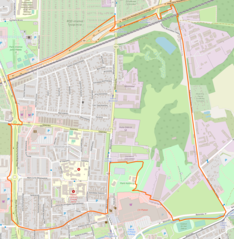 Plan dzielnicy Skłodowskiej-Curie