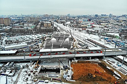 Строительная площадка в декабре 2018 года