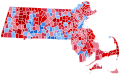 1944 United States presidential election in Masssachusetts by Municipality