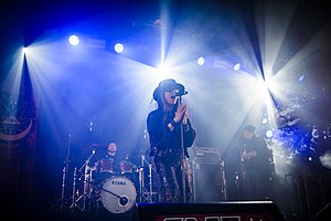 Fields of the Nephilim performing live in 2017