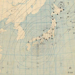 1934年9月21日的天氣圖