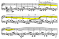 Exemple 2: Stime aus der Frende, Novelette 8 Robert Schumann