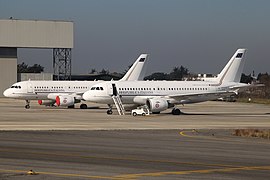 Due A319CJ a Ciampino