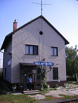 Dolný Štál - staniční budova