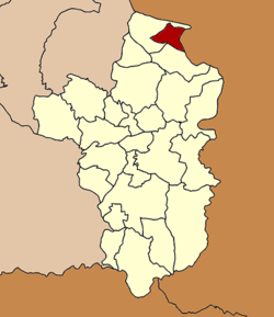 Amphoe location in Ubon Ratchathani Province