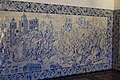 azulejos met het beleg van Lissabon