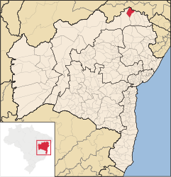 Abaré – Mappa