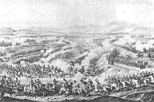 Russian and Persian troops clash near Elisabethpol Battle near Elisavetpol.jpg