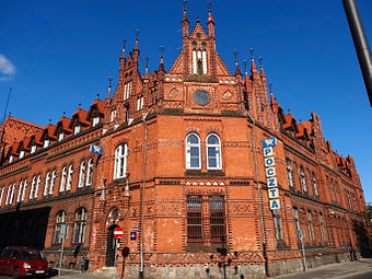 Corner with Pocztowa Street