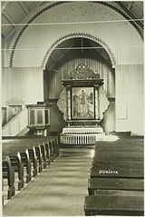 Interior view of the church