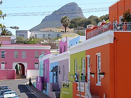 Het straatbeeld van de Bo-Kaap