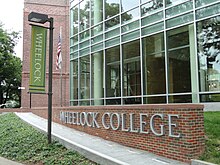 Wheelock College in Massachusetts was one of a number of colleges to close due to financial struggles. Campus Center - Wheelock College - DSC09873.JPG