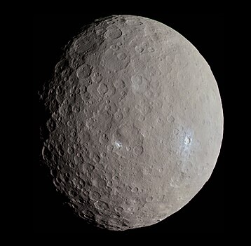Dawn image of Ceres