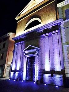 Chiesa di San Giuseppe illuminazione notturna