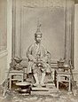 Chulalongkorn am Tag seiner ersten Krönung am 11. November 1868