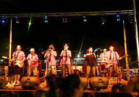 Hot Numbers concert in their hometown, Balaguer (Spain)