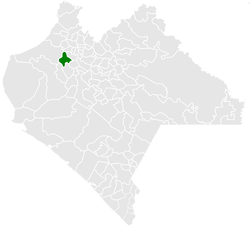Municipality o Frontera Hidalgo in Chiapas