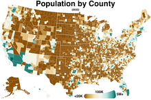 County population map
2022 Census data County population map.webp