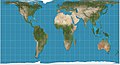 Cylindrical equal-area projection