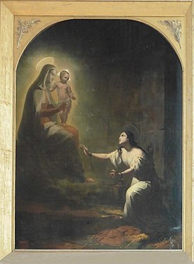 Vision de sainte Philomène (1846), abbazia di Saint-Riquier, cappella della Vergine