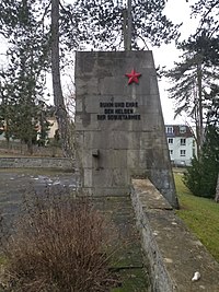 Ehrenhain für Sowjethelden Parkfriedhof Meiningen