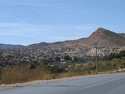 Pogled na severno stran pogorje Ouled Naïl