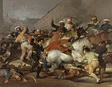 Francisco de Goya, The Second of May 1808 (The Charge of the Mamelukes), 1814