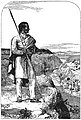Kaiser Tewodros II überwacht eine Nilquerung