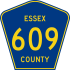 County Route 609 signo