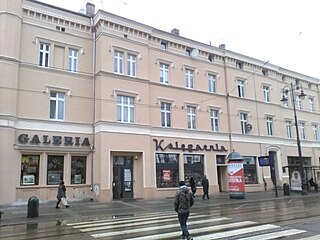 Facade on Gdańska street after restoration
