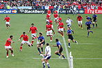 Match between France and Tonga at the 2011 Rugby World Cup